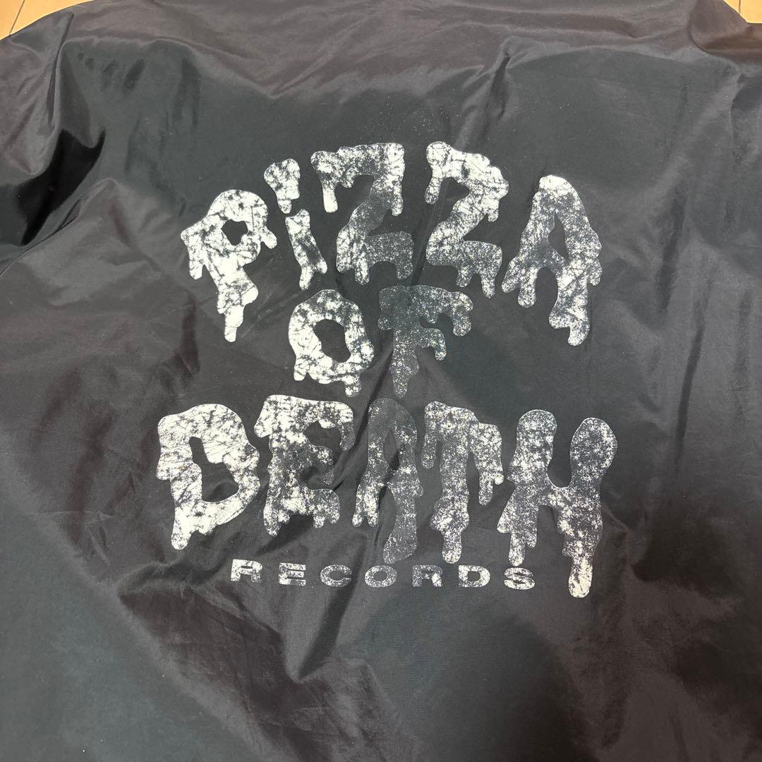 PIZZA OF DEATH コーチジャケット ブラック - メルカリ