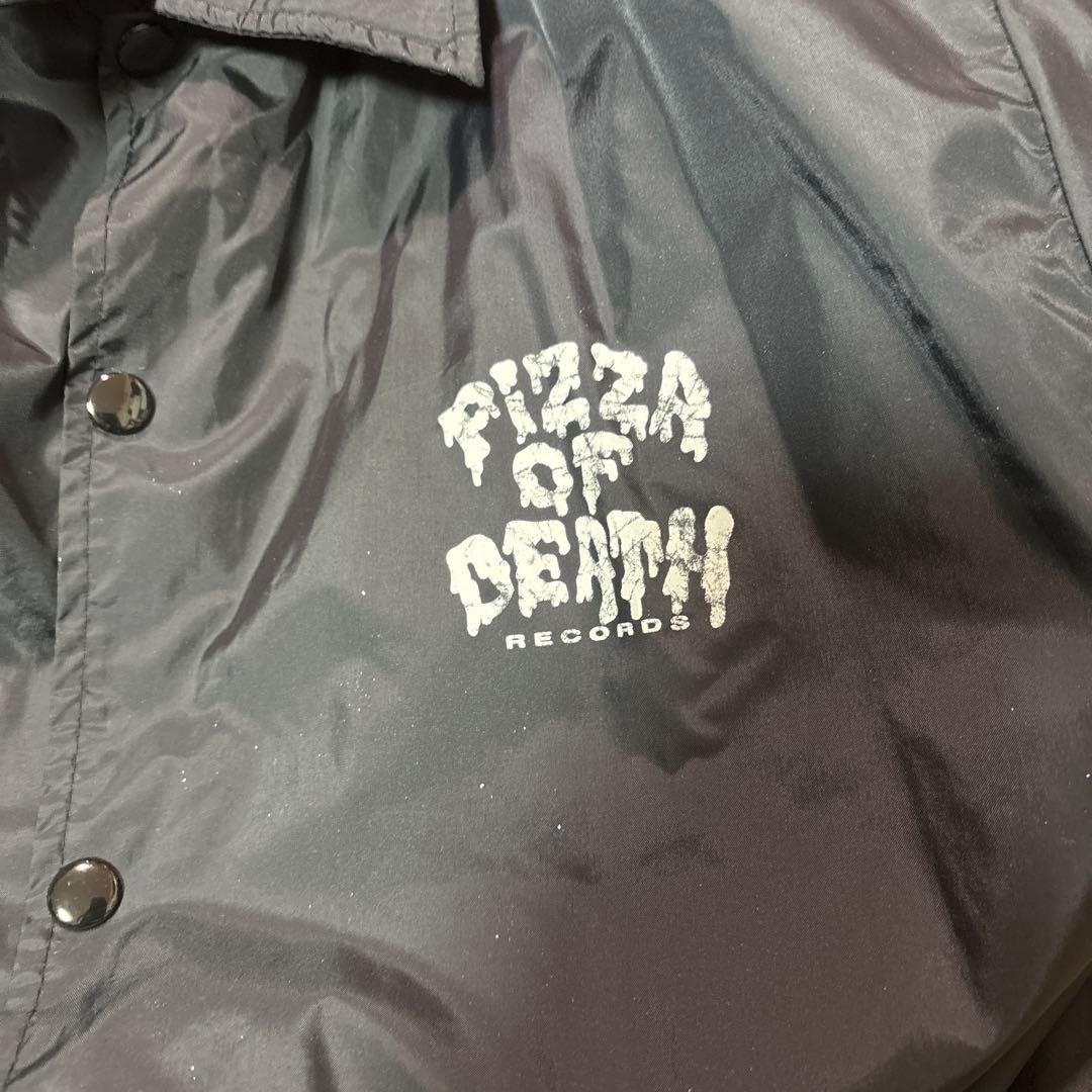 PIZZA OF DEATH コーチジャケット ブラック - メルカリ