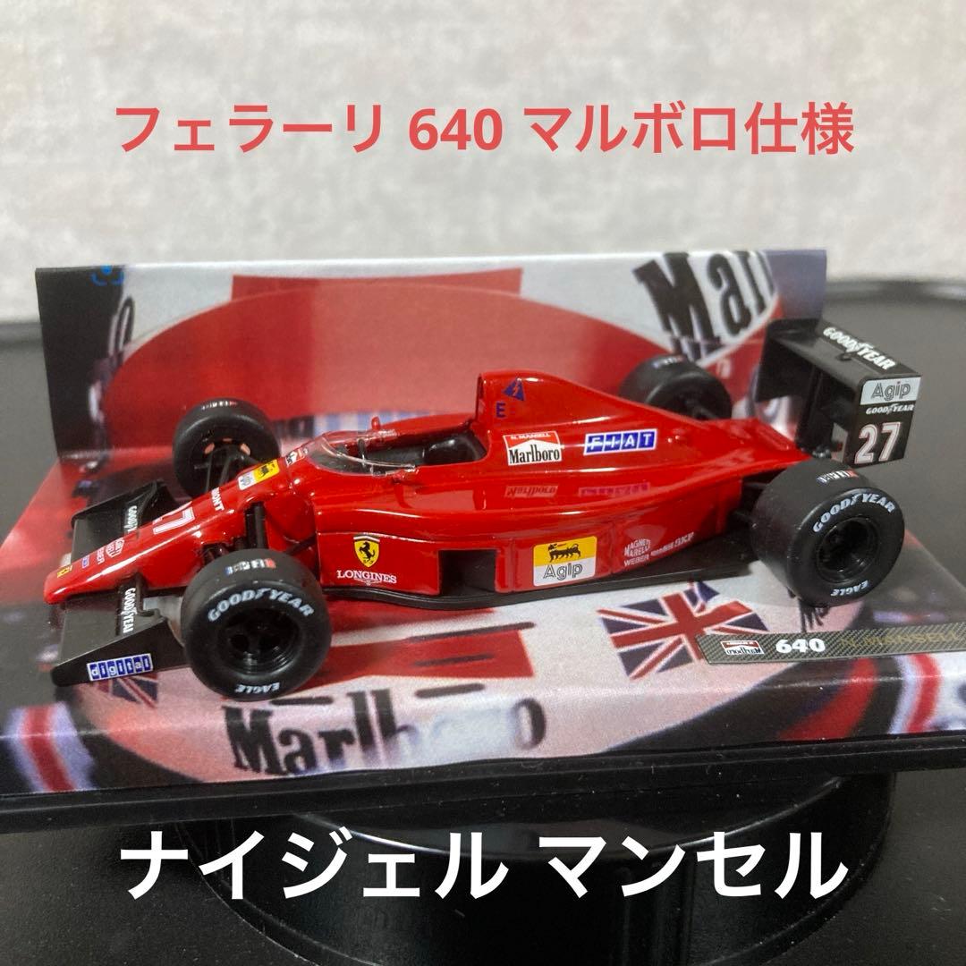 F1 Ferrari 640 ナイジェル マンセル ケースは、ミニチャンプス Amazon | 完成品 F1 フェラーリF189V12 27番 ナイジェル