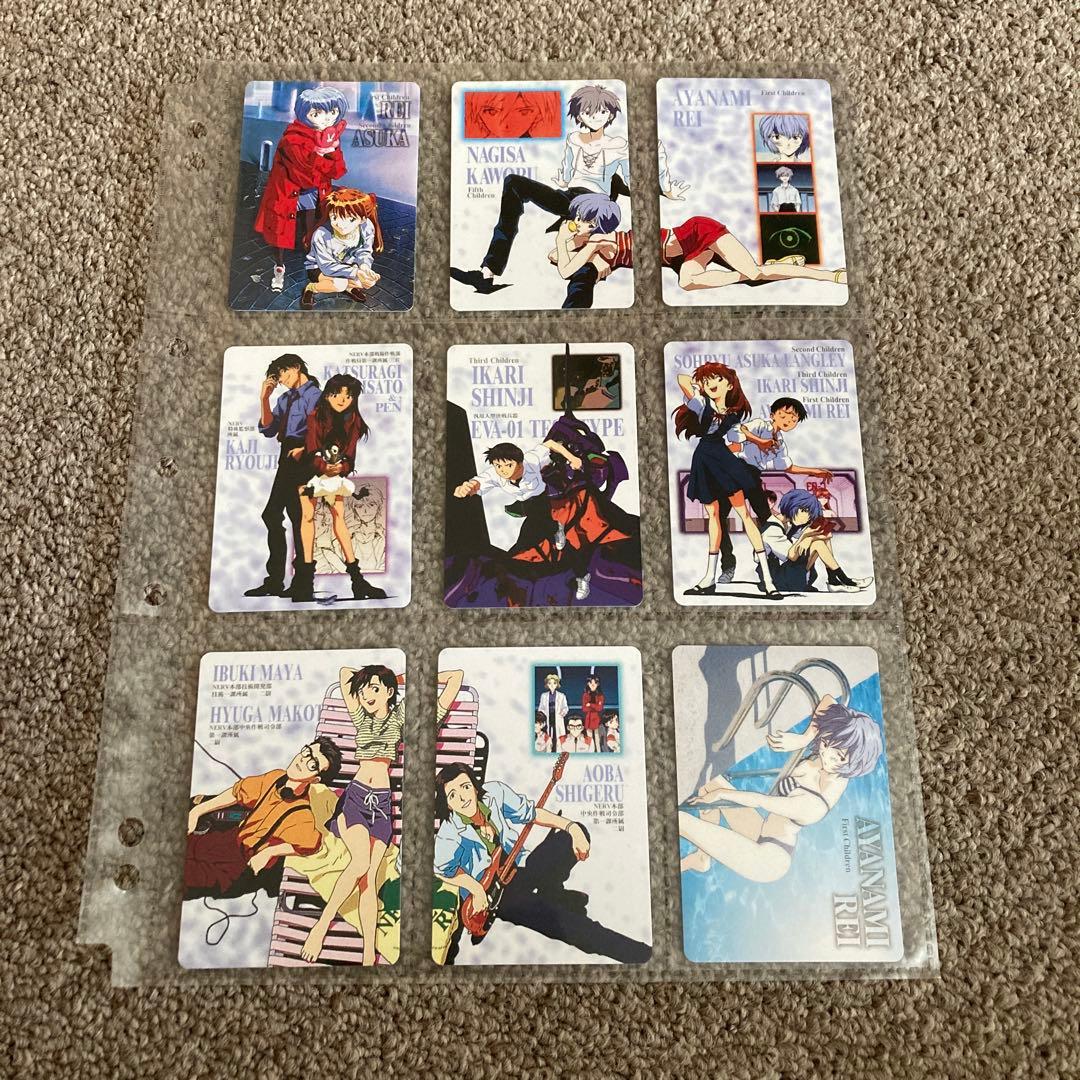 エヴァンゲリオン アマダ P.P.カード パート1•2 全100種 フルコンプ