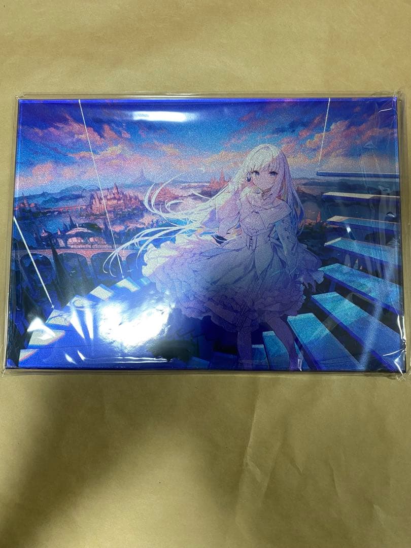 絵師100人展 藤ちょこ アクリルアートプレート この広い世界で私だけの輝きを