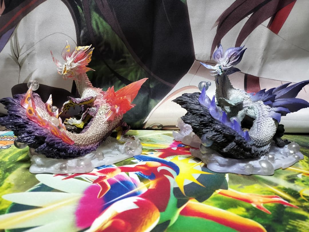 モンスターハンター　クリエイターズモデル　タマミツネ＆タマミツネ希少種フィギュア