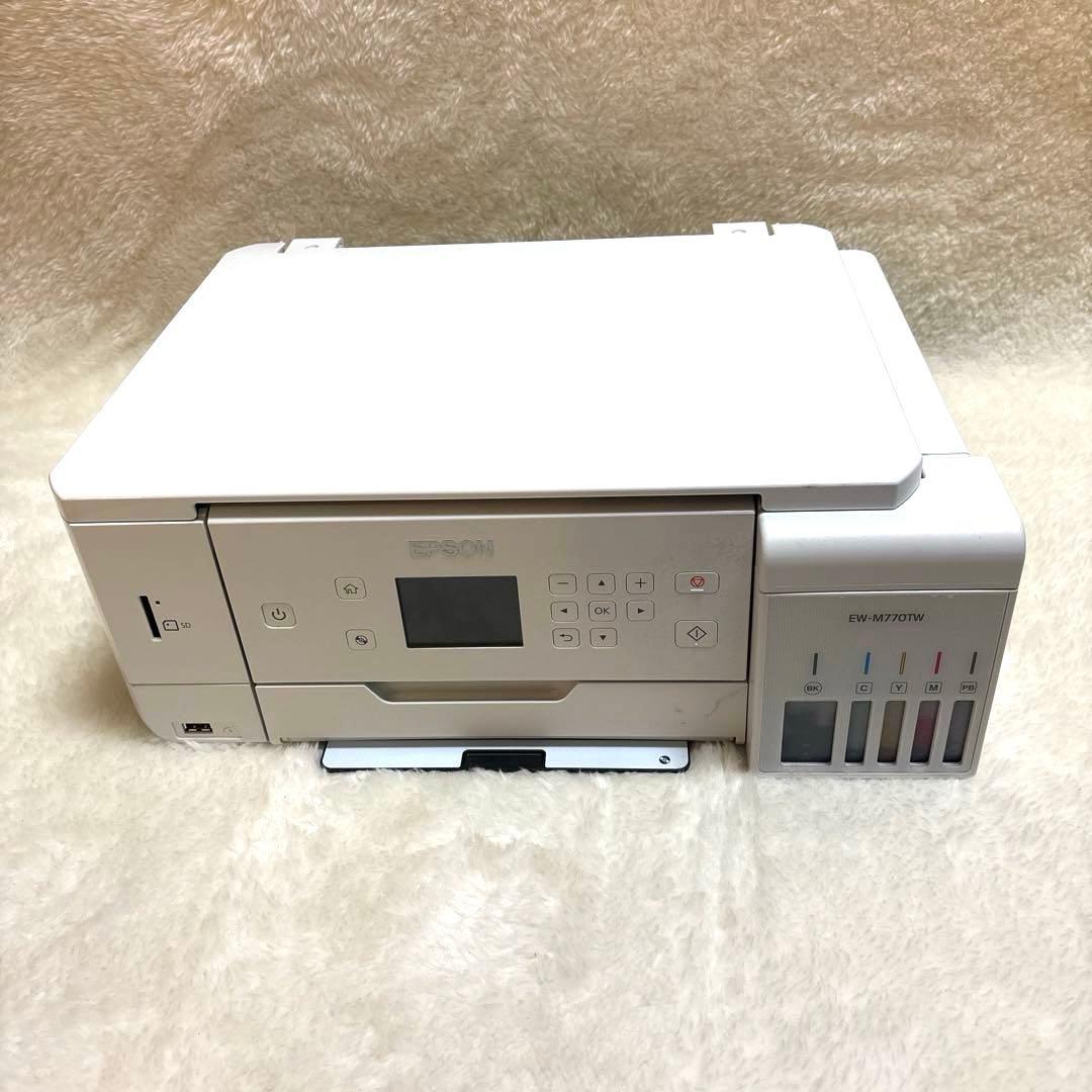 【ジャンク】【動作確認済み】Epson プリンター EW-M770TW