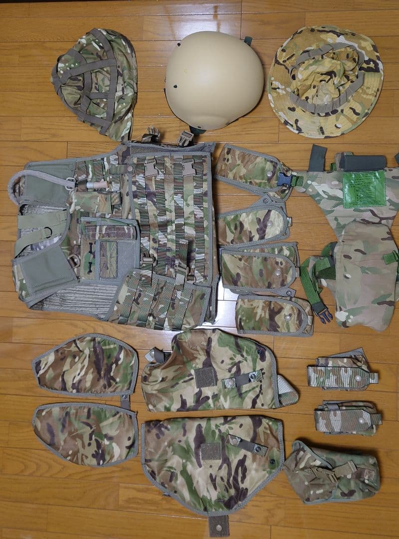 実物イギリス軍装備一式