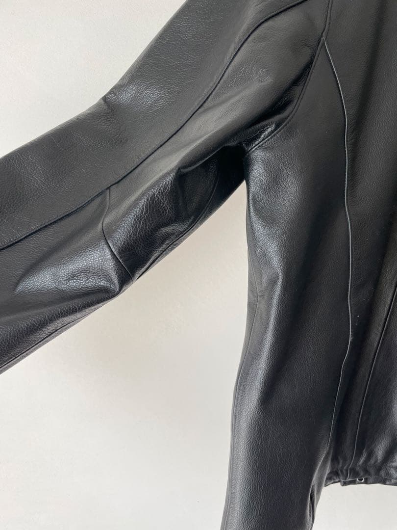 レザーコーチジャケット サイズ36 極美品 Mサイズ程度 - メルカリ