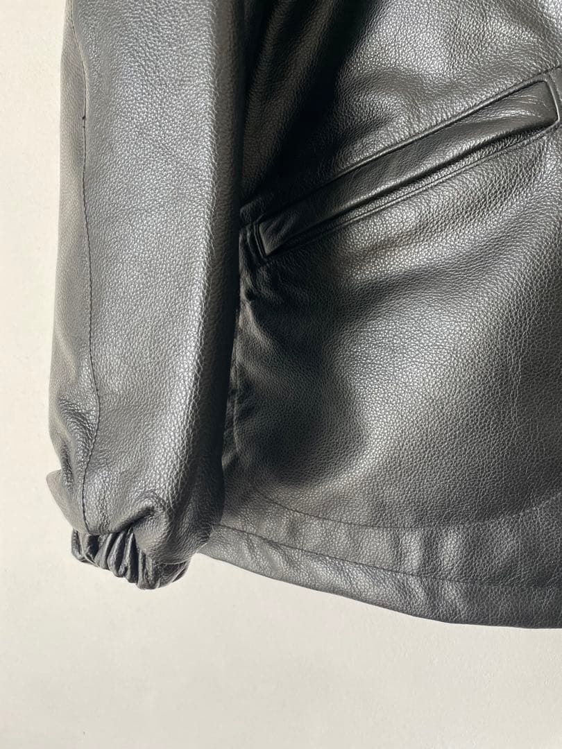 レザーコーチジャケット サイズ36 極美品 Mサイズ程度 - メルカリ