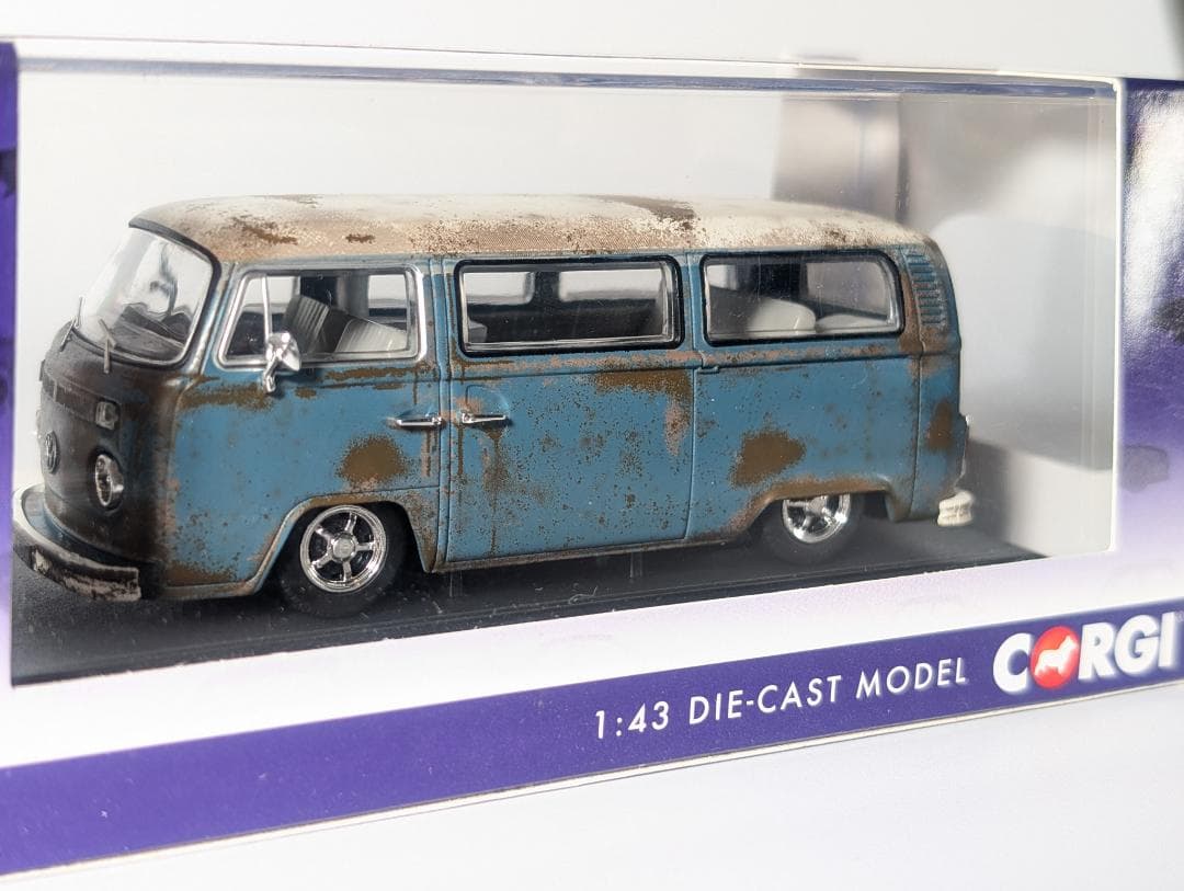 未開封】CORGI 1/43 VW タイプ 2キャンパー 'Rat Look' - メルカリ