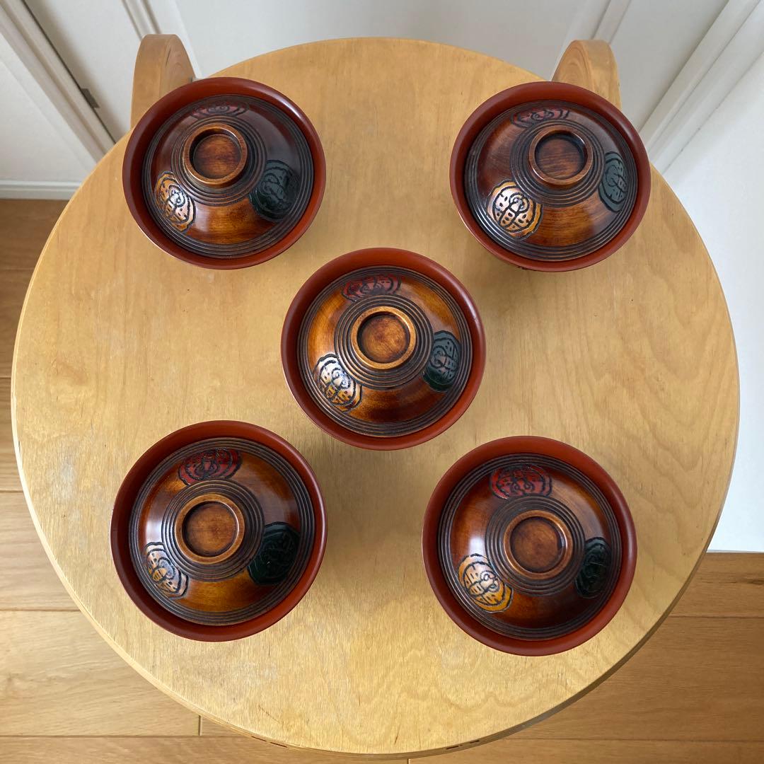 【専用です】烏城彫り　椀5客セット☆ 烏城彫 | ふるさとおこしプロジェクト