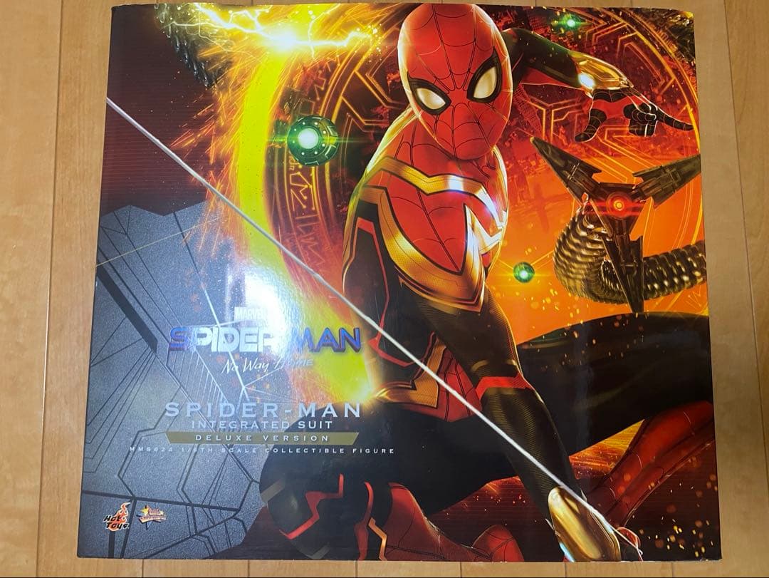 ホットトイズ ムービーマスターピース スパイダーマン インテグレーテッドスーツ もっと！HOT！ vol.768 インテグレーテッドスーツ版スパイダーマン