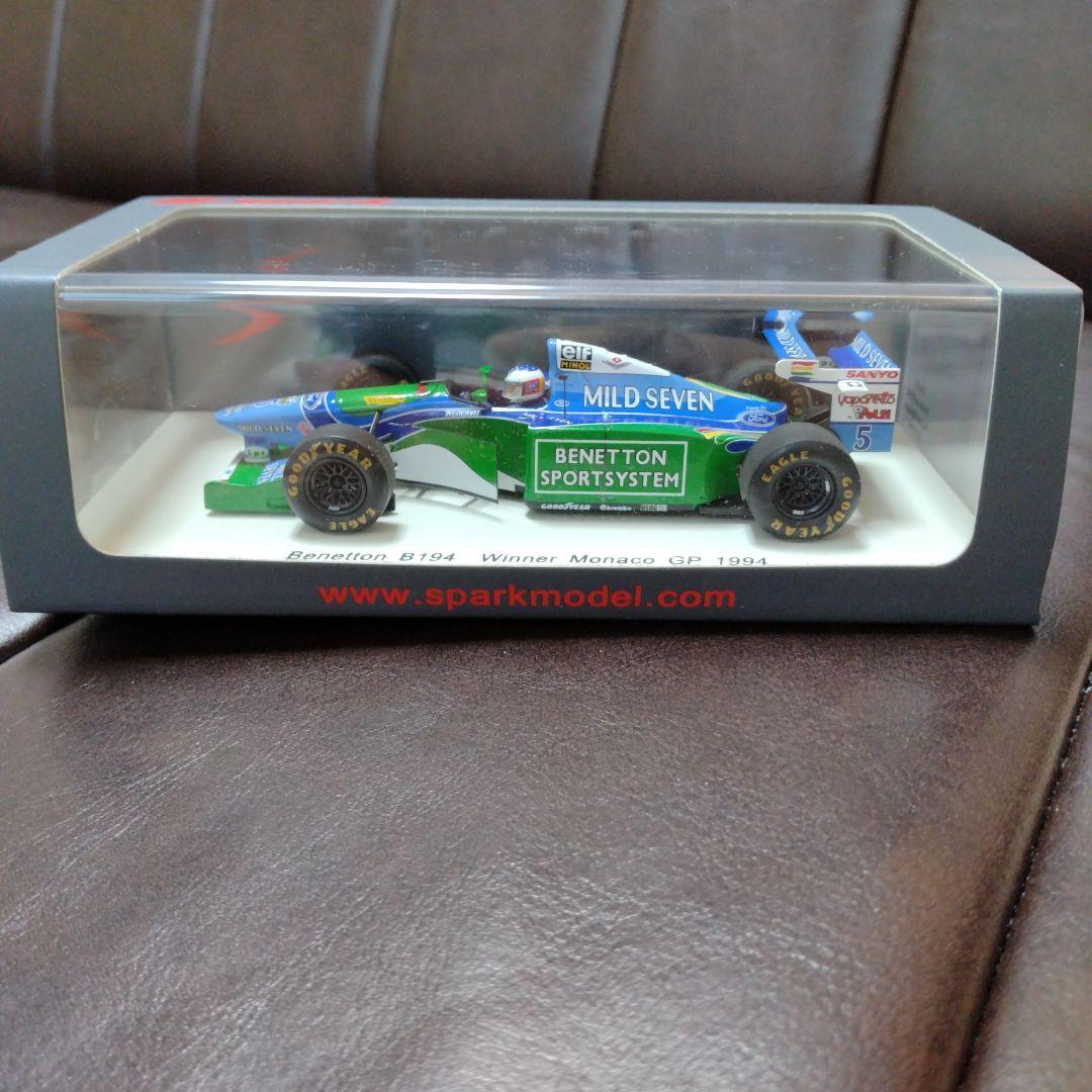 1/43　ベネトン　B194　モナコGP　シューマッハ　マイルドセブン