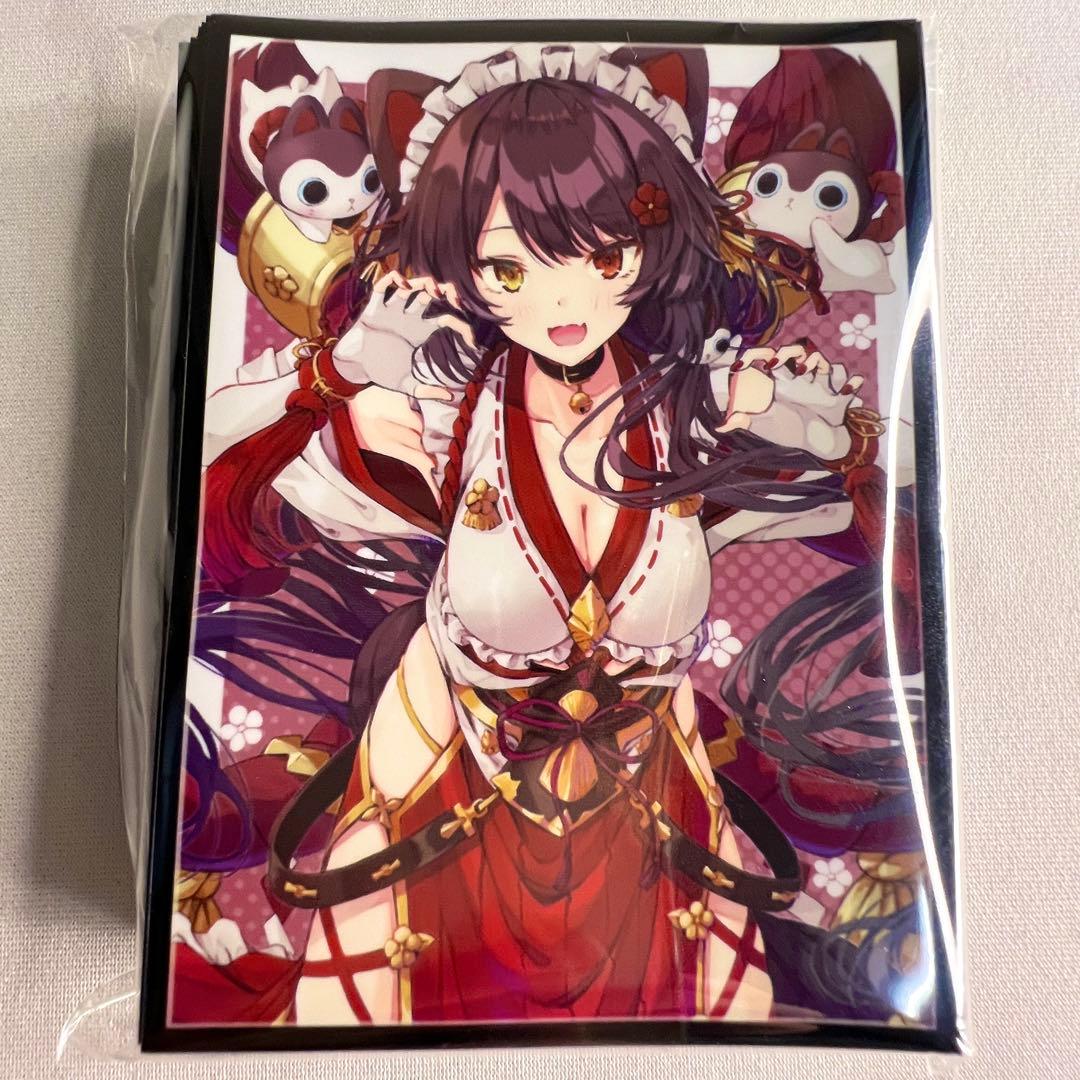 にじさんじ 戌亥とこ 巫女 猫耳 ミッドナイトブルー スリーブ