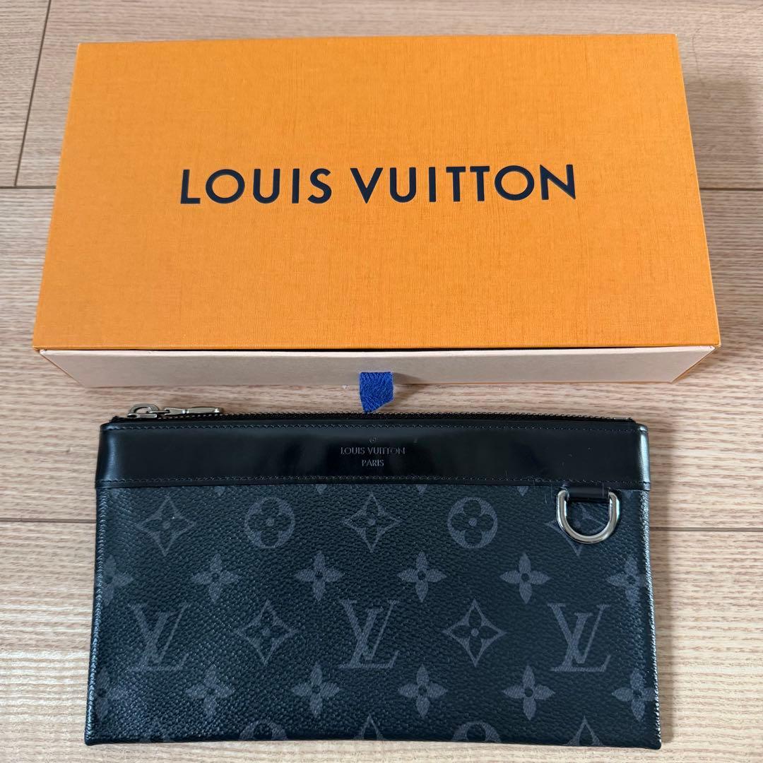 LOUIS VUITTON ポーチ ポシェットディスカバリーPM エクリプス