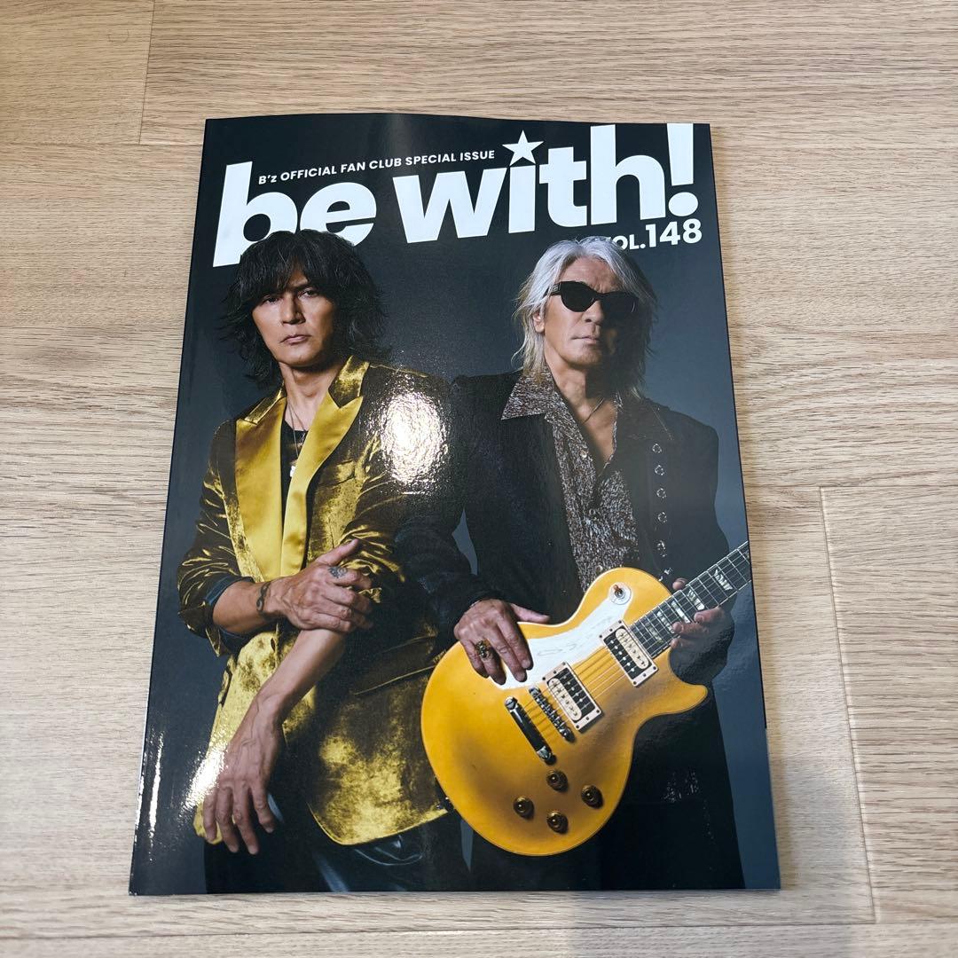 2026.1.27到着最新 新品未使用 B'z 会報誌 be with 148号 - メルカリ