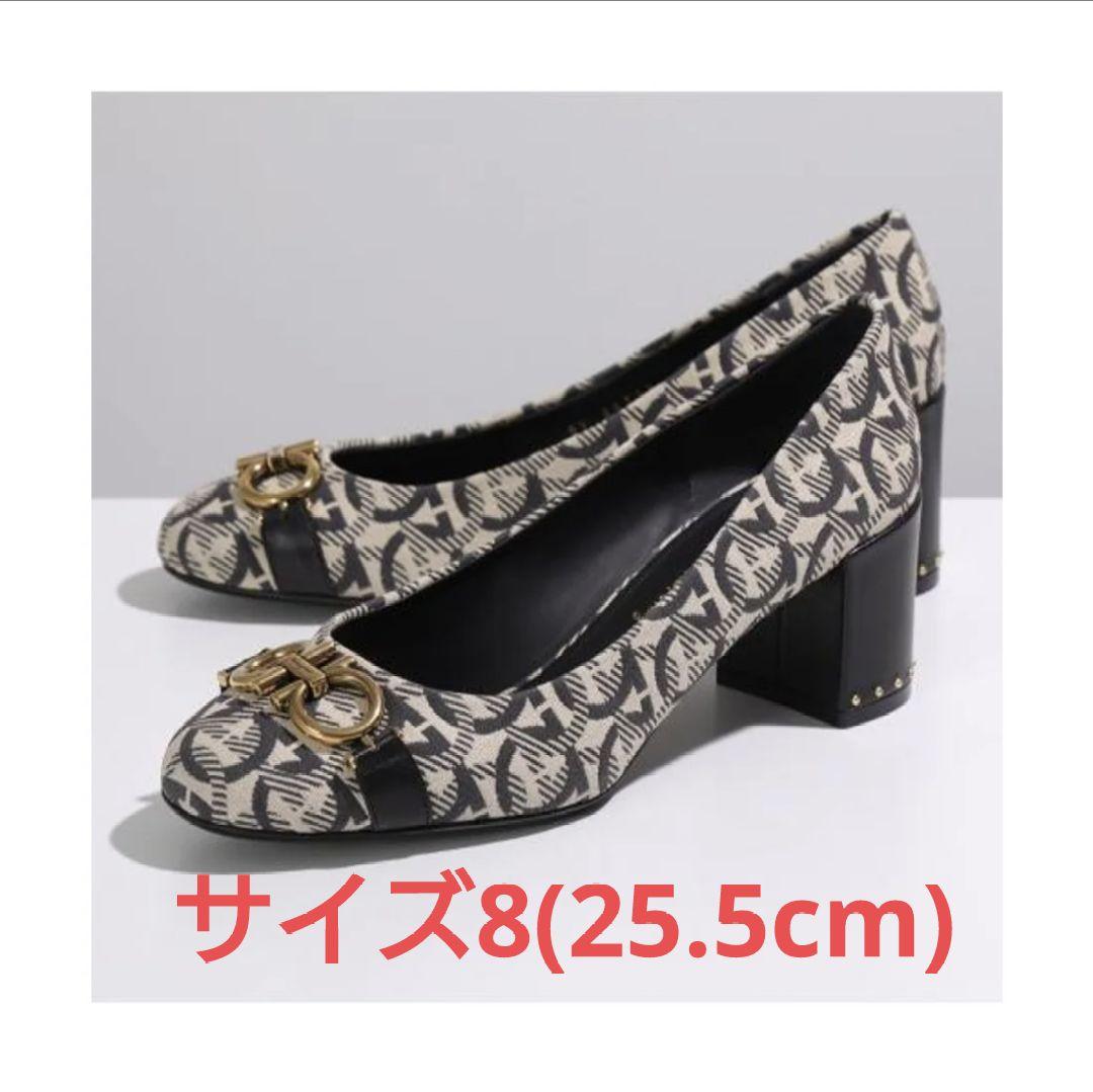 FERRAGAMO パンプス GARDA T 704751 ガンチーニ サルバトーレフェラガモ Salvatore Ferragamo SALVATORE FERRAGAMO