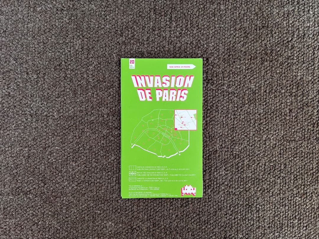 コレクション Invader map \