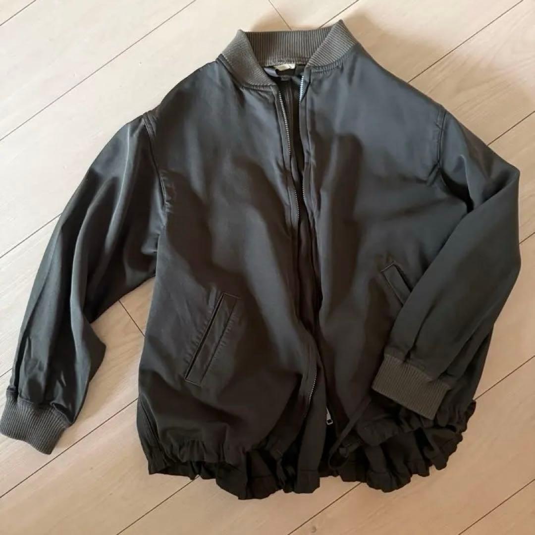 コムデギャルソンコムデギャルソン　コムコム　カーキ　ブルゾンS COMME des GARCONS HOMME コムデギャルソン オム 綿ナイロンダブルツイ