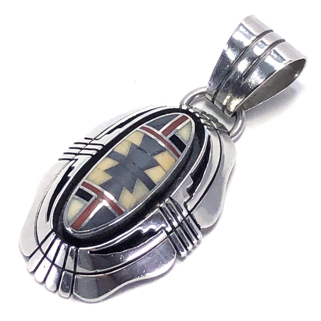 美品】ジェリーネルソン／ナバホ族 マルチストーン インディアン