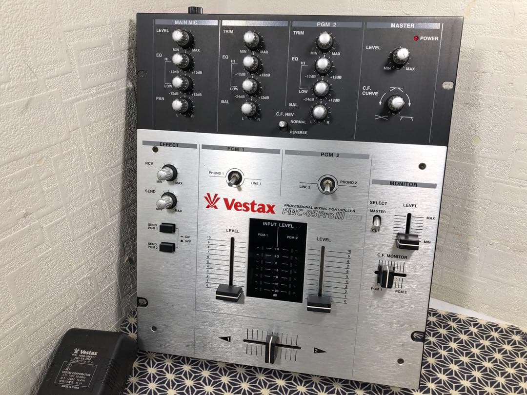 VESTAX ベスタクス　PMC-05ProⅢVCA フェーダーメンテナンス