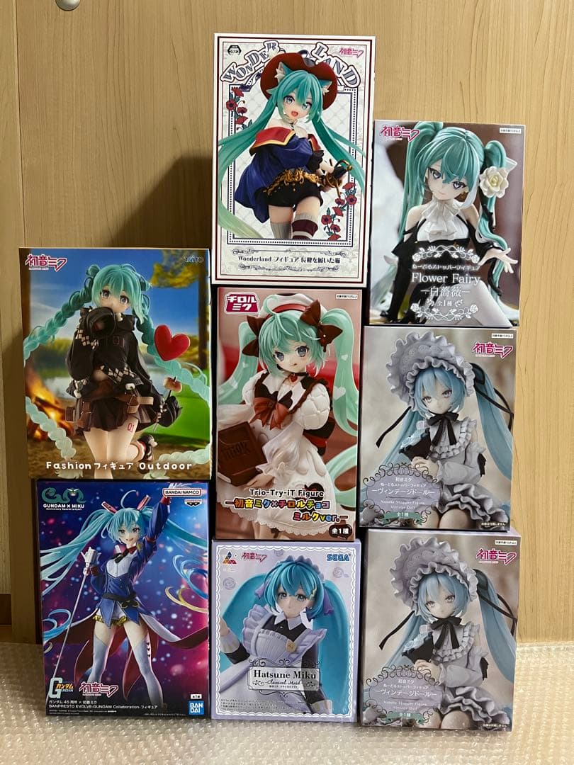 まとめ売り初音ミク フィギュア コレクションセット　8体