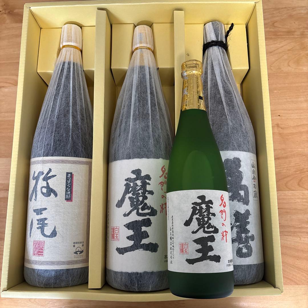 専用☆魔王 焼酎 25度 1800ml 楽天市場】魔王 25度 1800ml （専用BOX入） : 中央酒販