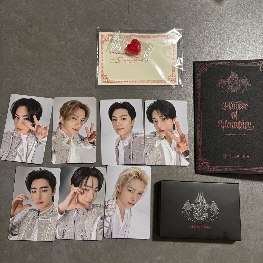 ENHYPEN House of Vampire VIP後半トレカ7枚セット - メルカリ