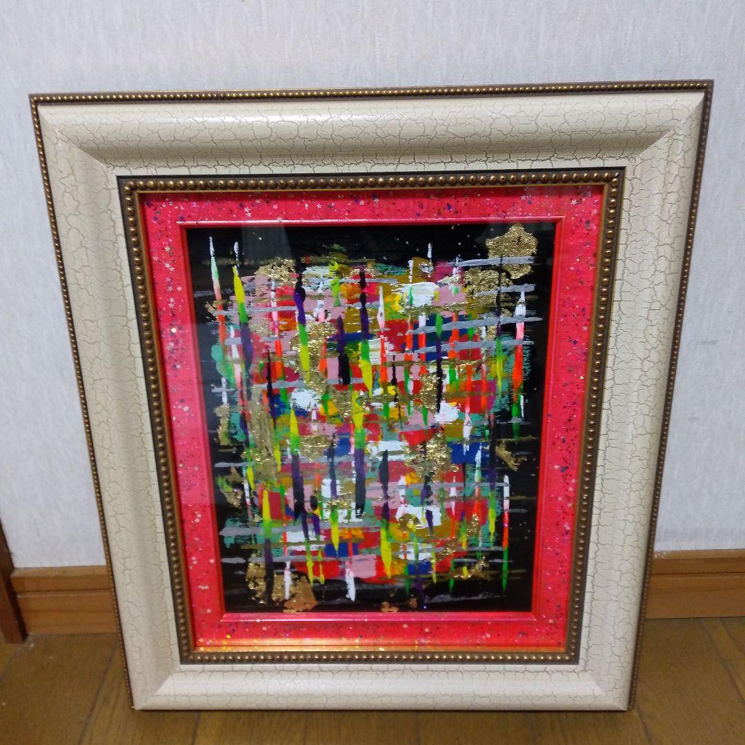 絵画/抽象画/テクスチャーアート/油彩画/現代アート/モダンアート/アクリル画4