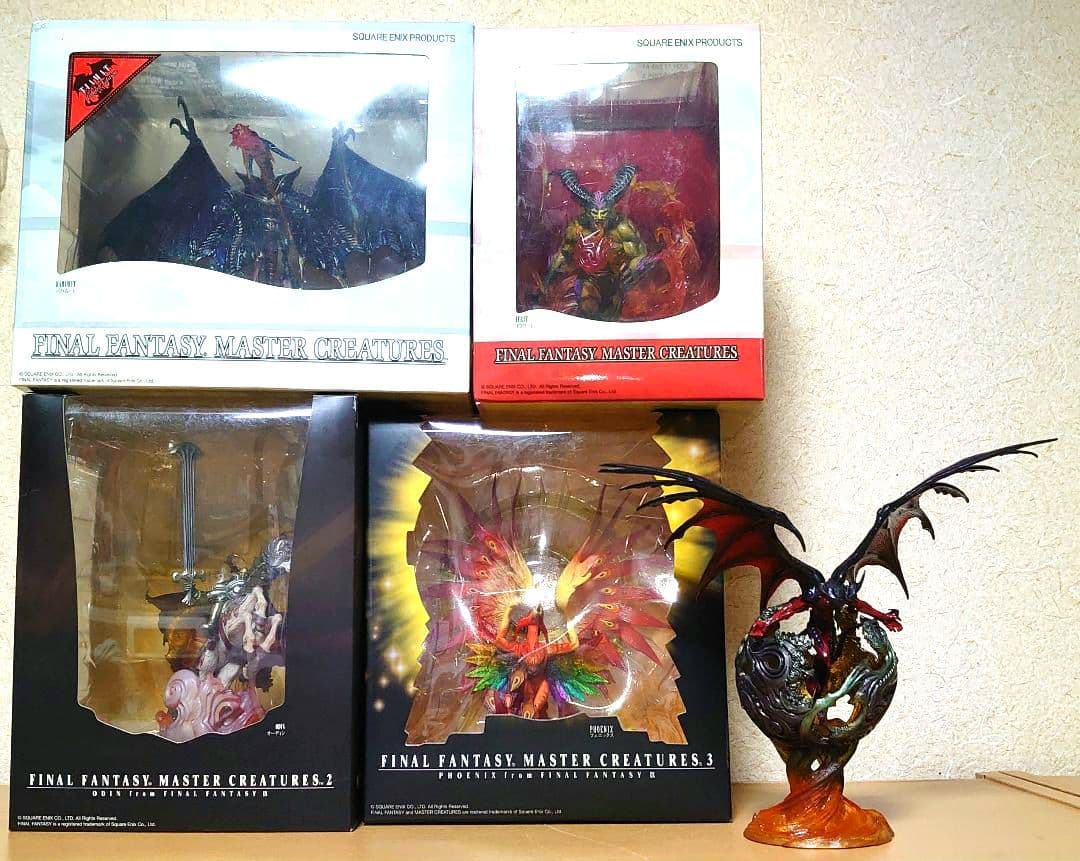 FF マスタークリーチャーズ オーディン バハムート フェニックス ディアボロス