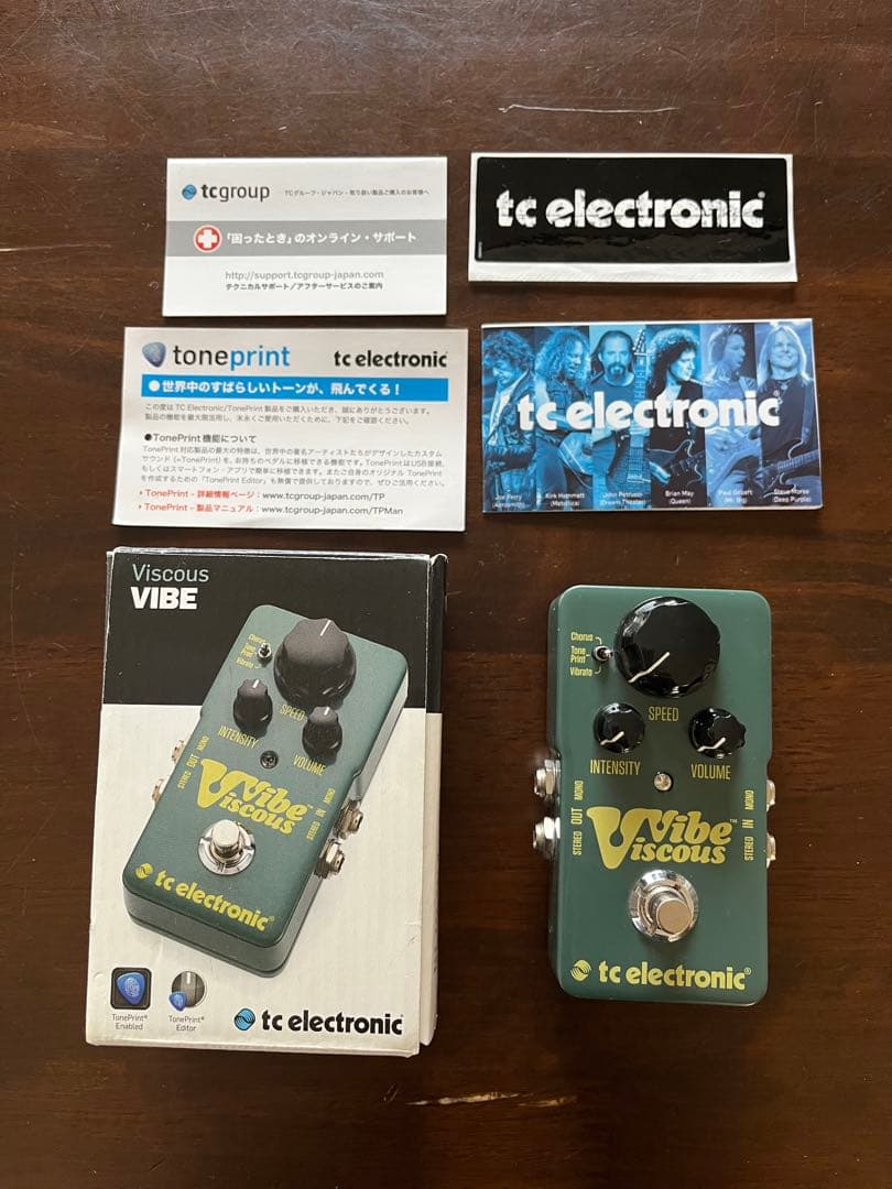 tc electronic Viscous VIBE ギターエフェクター TC ELECTRONIC「Viscous Vibe」レビュー：現代に蘇る伝説の