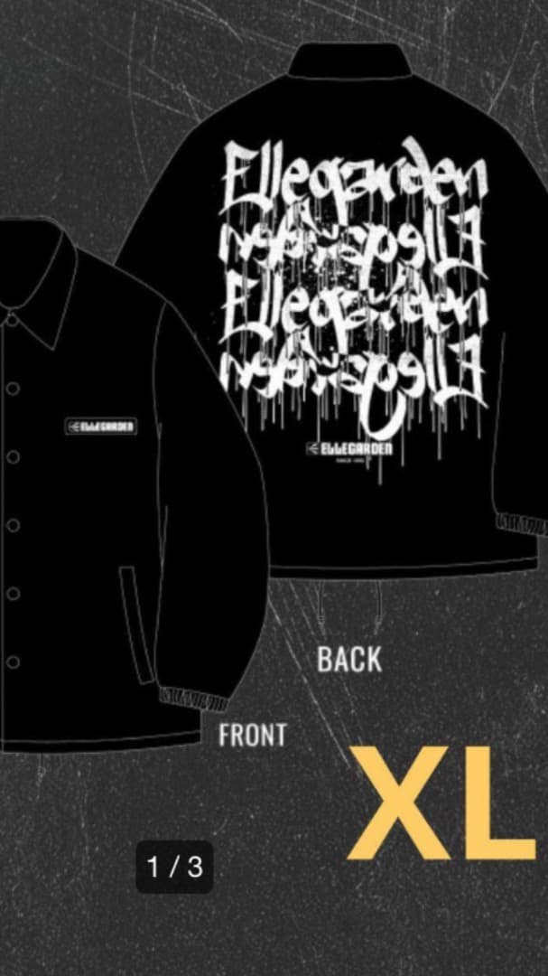 ※値下げしました　エルレガーデン コーチジャケット XL ELLE GARDEN 新品】ELLEGARDEN エルレガーデン コーチジャケット XL - メルカリ