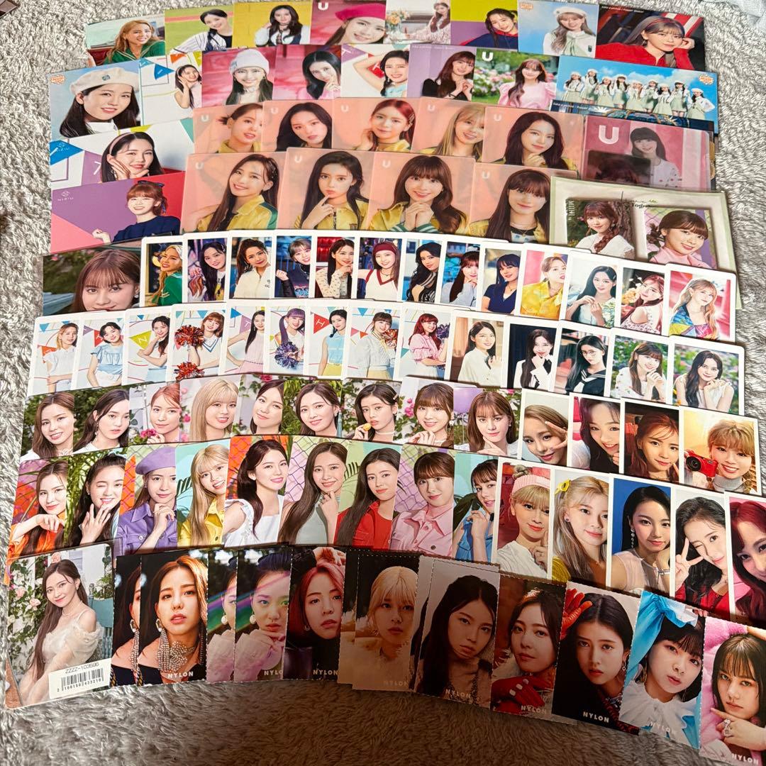 NiziU ラントレ トレカ 缶バッジ 107点セット