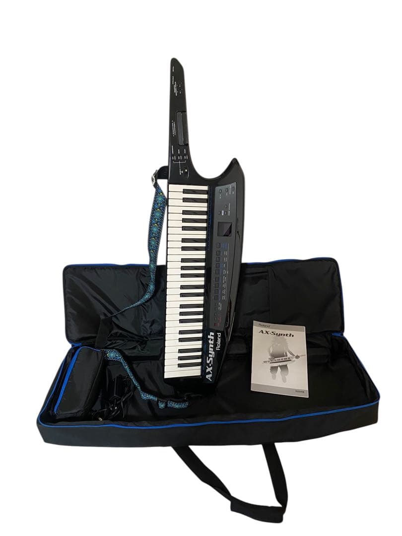 Roland AX-Synth ショルダーキーボード　ソフトケース付属 Roland [専用ケースセット] AX-EDGE 49鍵盤 シンセサイザー ショルダー