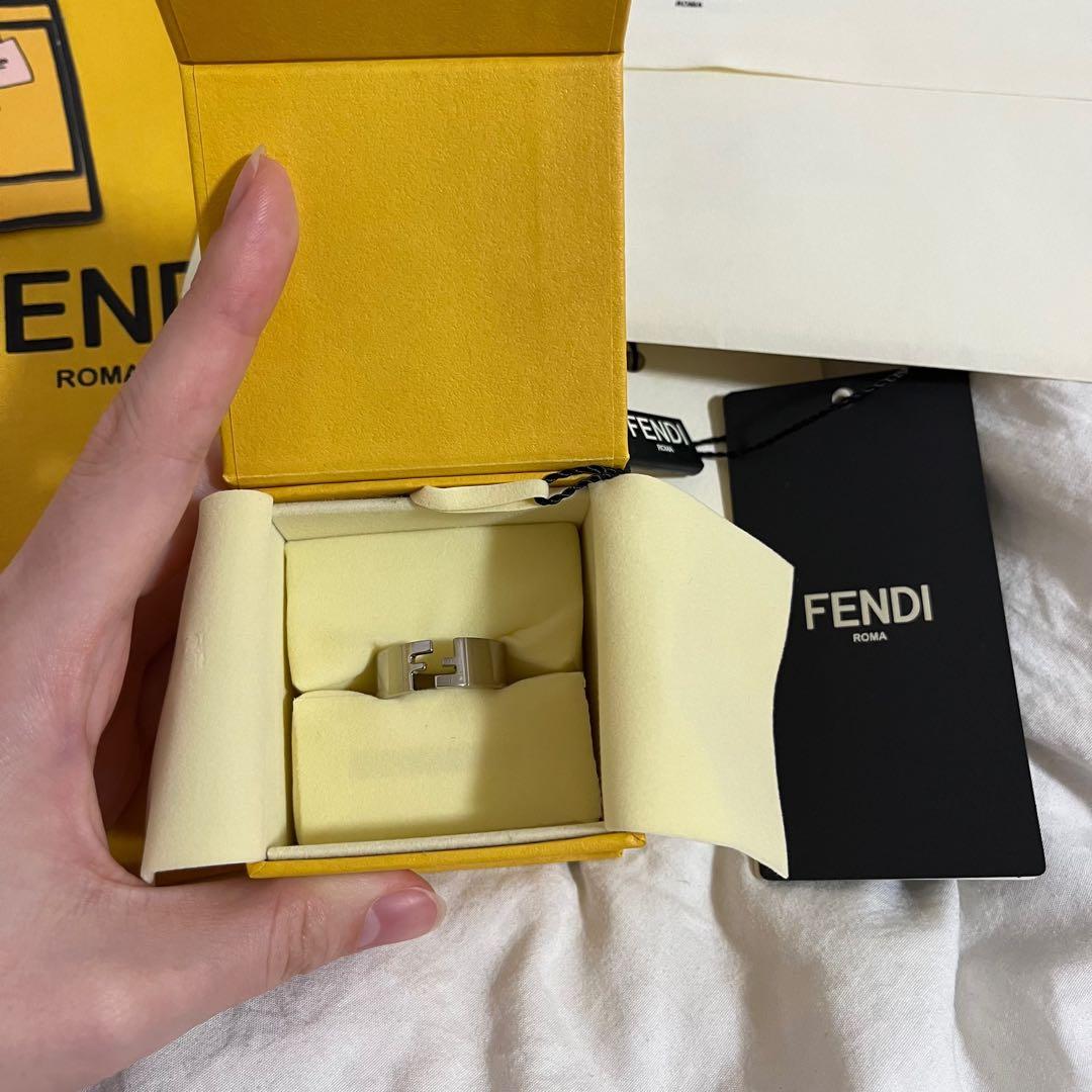 FENDI シルバー リング FFリング シルバー仕上げ シルバー | Fendi