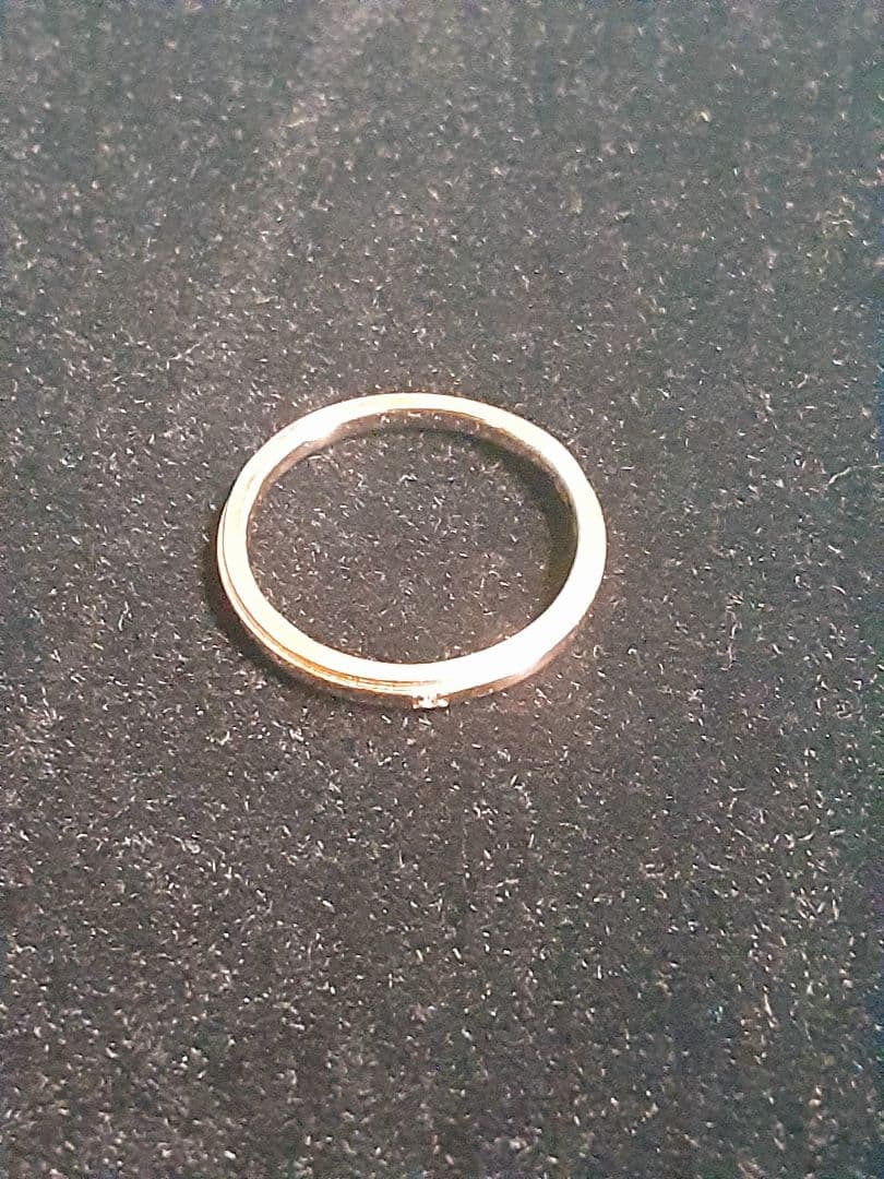 美品✨canal4℃1粒ストーンリング 10K 9号 - メルカリ