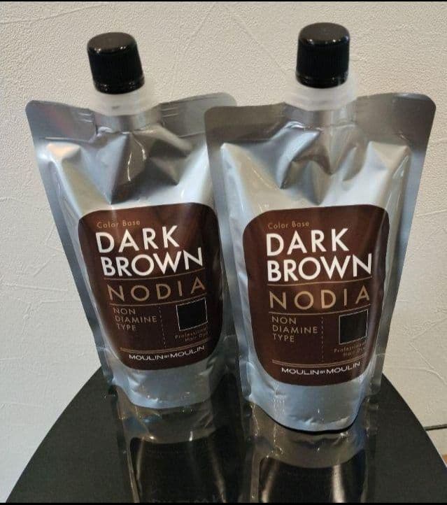 ノジア　ダークブラウン カラートリートメント 2個セット