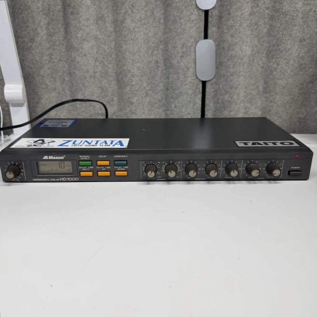 Maxon HD1000 ハーモニクス ディレイ 通電のみ確認済み