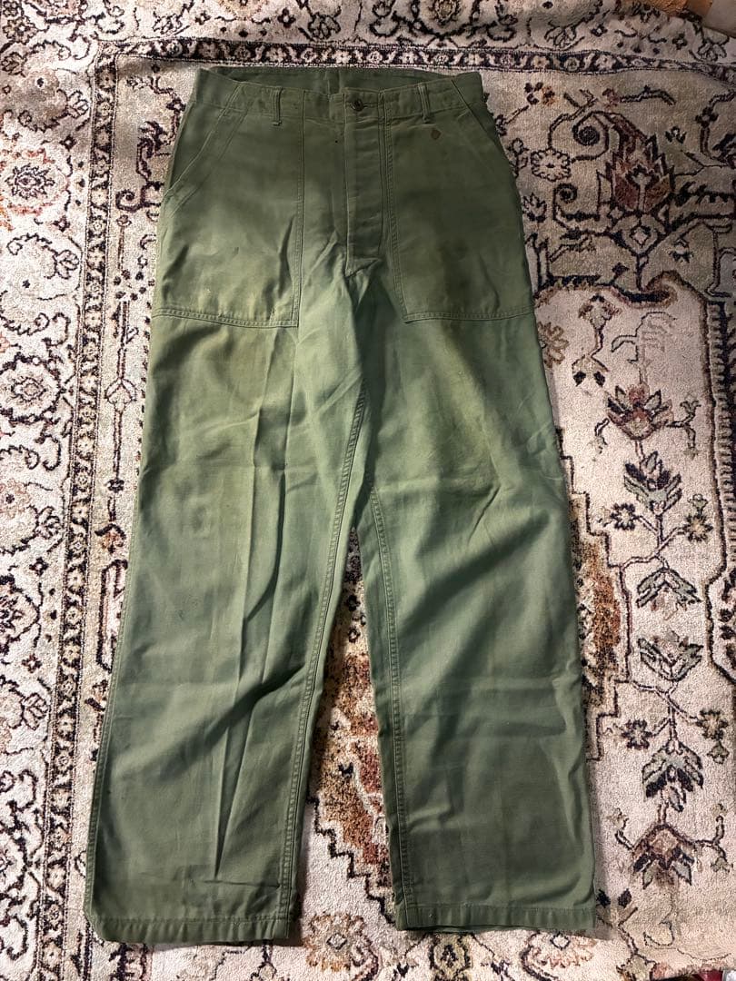 ベイカーパンツ グリーン