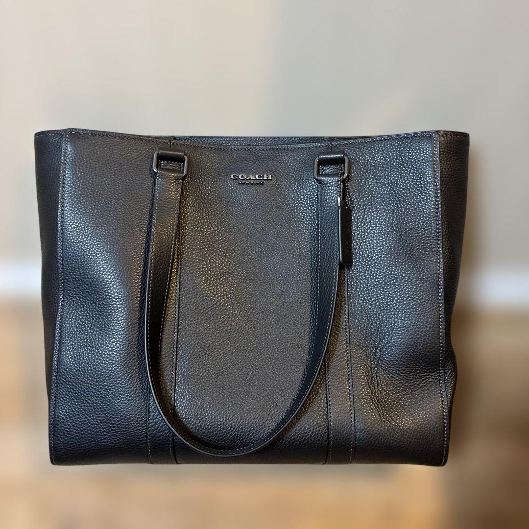 COACH トートバッグ メンズ コーチ アウトレット トートバッグ メンズ ハドソン ダブル ハンドル