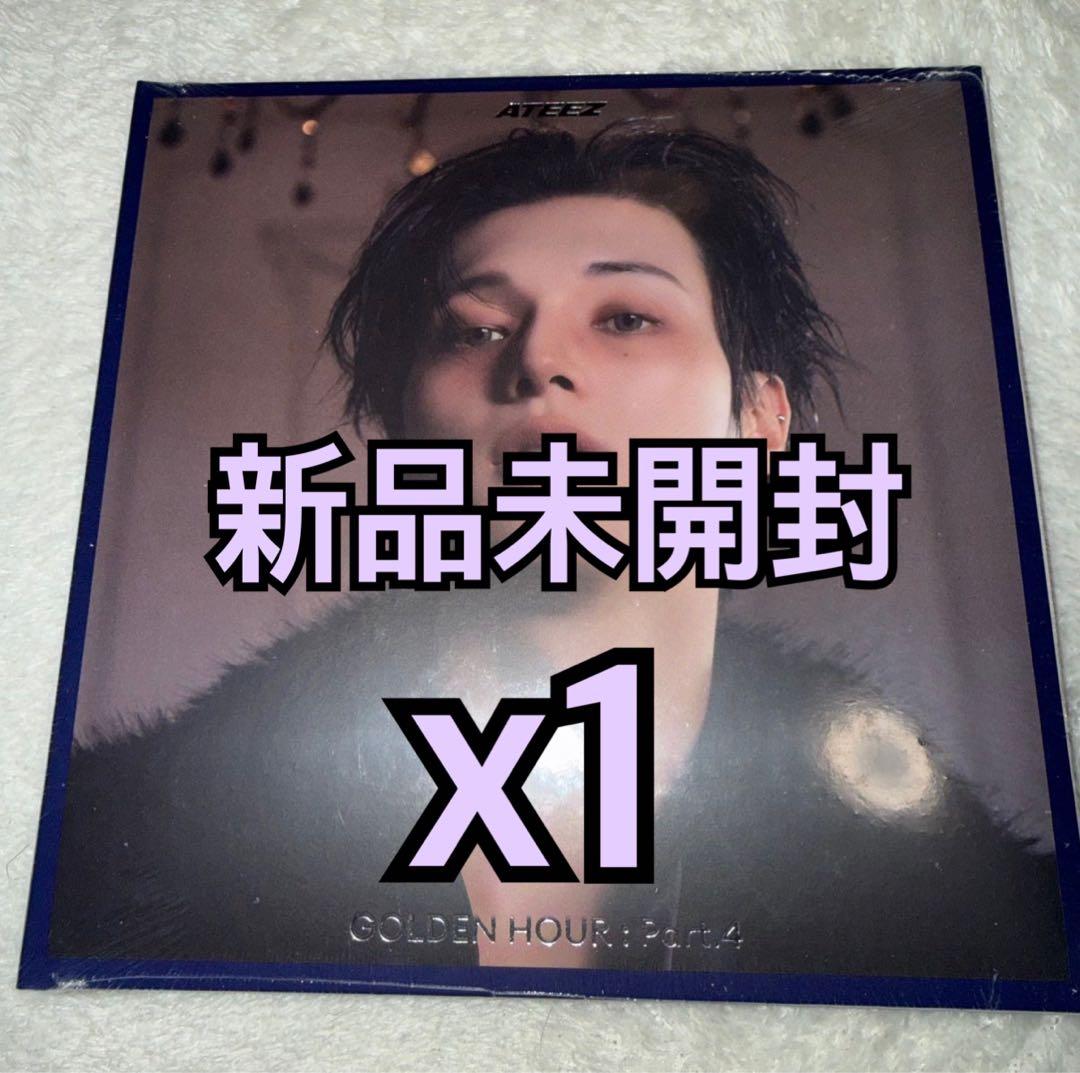 未開封 ATEEZ GOLDENHOUR Part.4 デジパック ウヨンx1③ - メルカリ