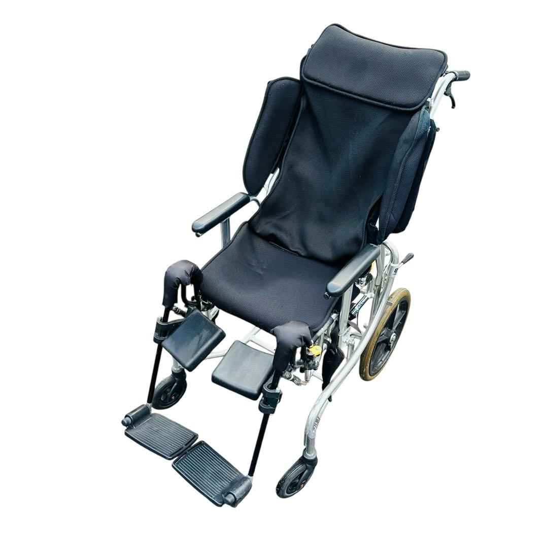 MIKI 車椅子　リクライニング　force 介助用