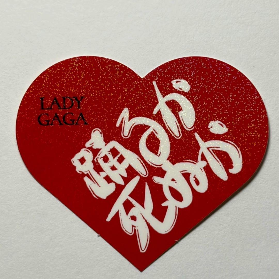 レディー ガガ ホログラム ステッカー メイヘム 日本限定 東京ドーム F