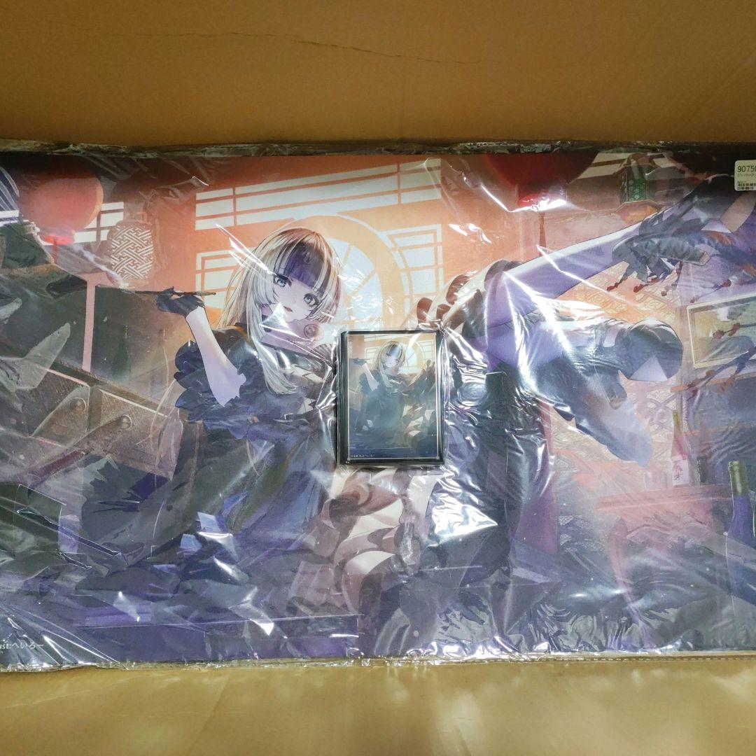 ホロライブ 儒烏風亭らでん プレイマット スリーブ ReGLOSS - メルカリ