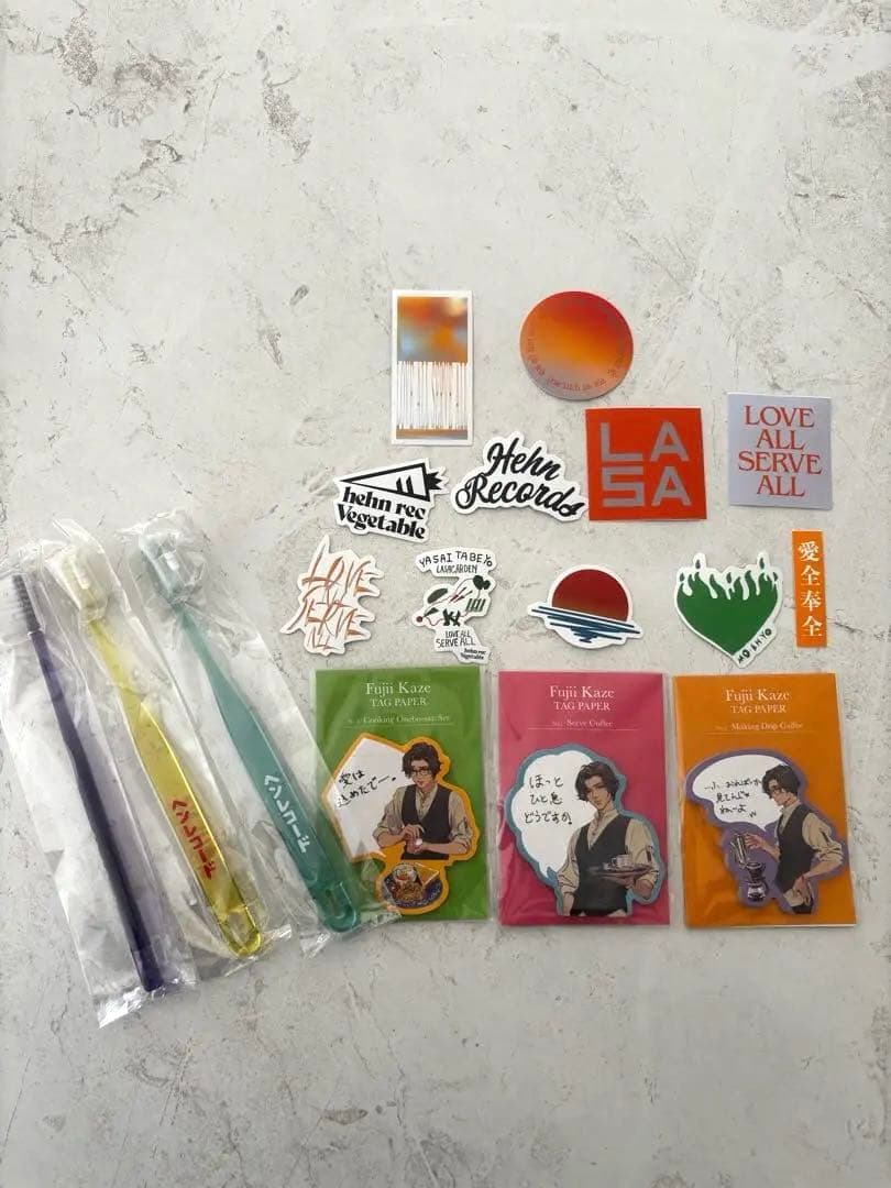 藤井風 ステッカー・付箋・歯ブラシセット - メルカリ