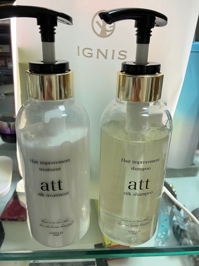 WHELM シルクシャンプー＆トリートメントのセット