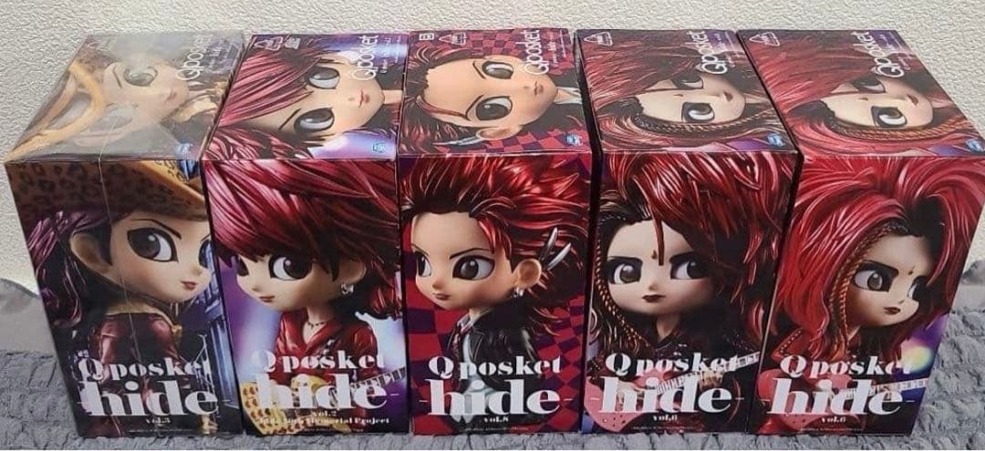 【新品未開封】hide　X JAPAN　Qposket　セット　フィギュア X Japan Qposket Q posket hide vol.7 Figure Normal & Metallic color
