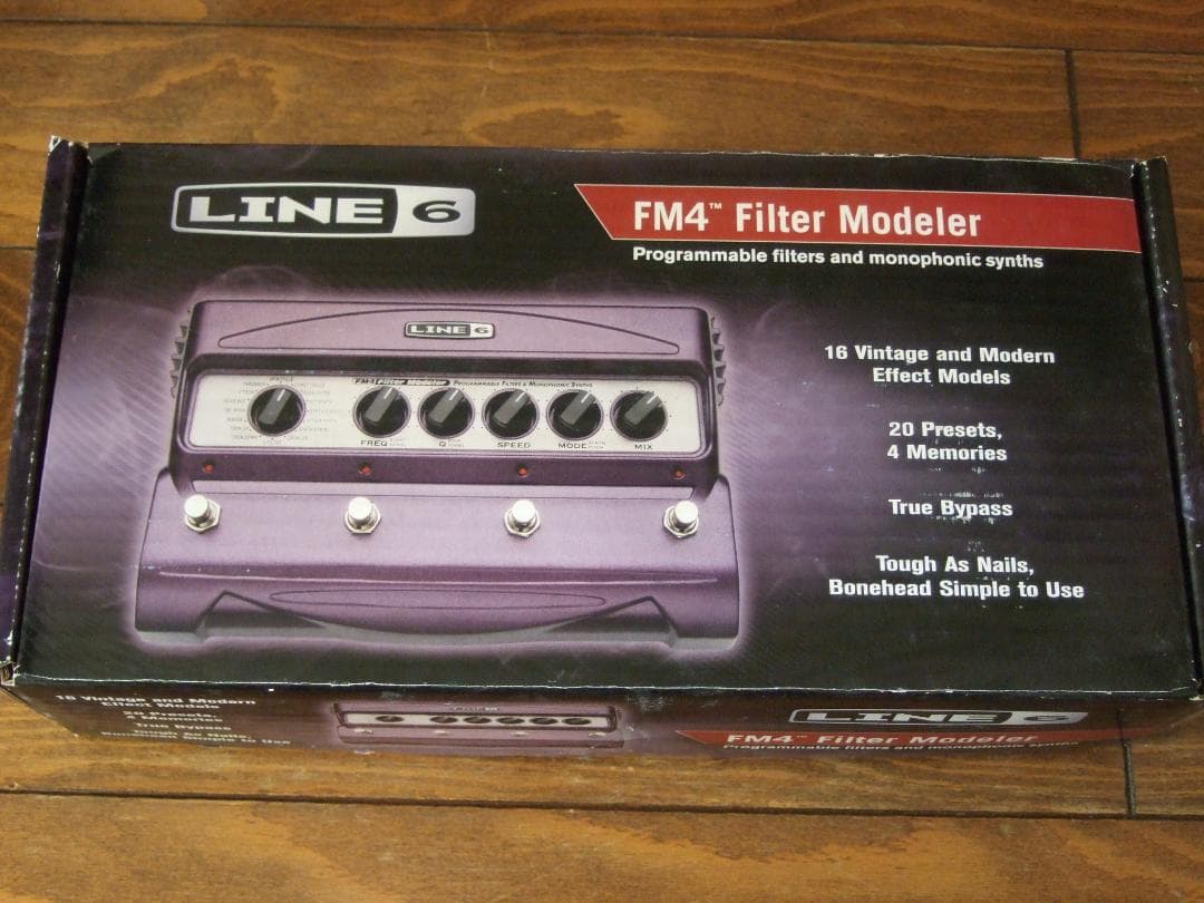 純正アダプター付属 Line6 Filter Modeler FM4