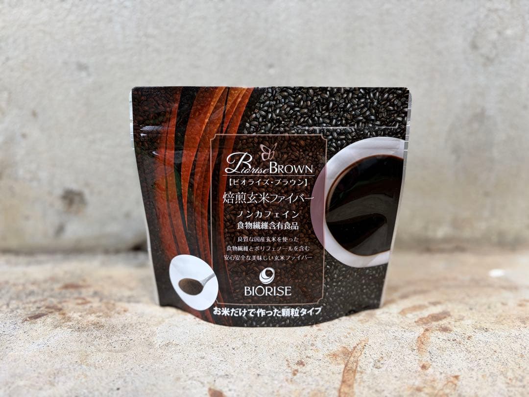 ビオライズ 焙煎玄米ファイバー ブラウン - メルカリ
