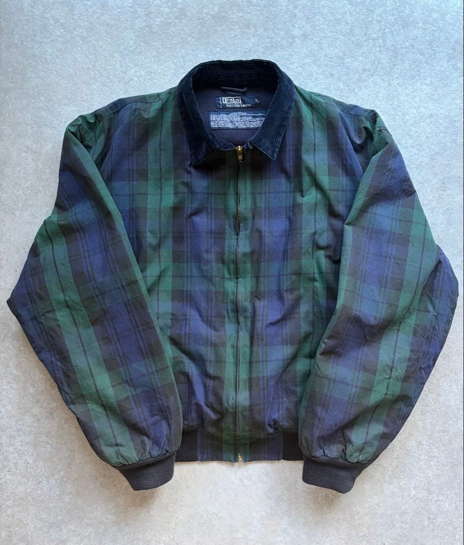 お*ま様 希少　80s Ralph Lauren oiled jacket si