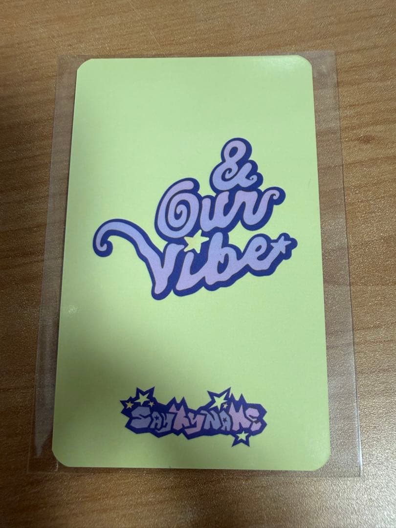 SAYMYNAME &Our Vibe JOEUN MUSIC ジュニ トレカ - メルカリ