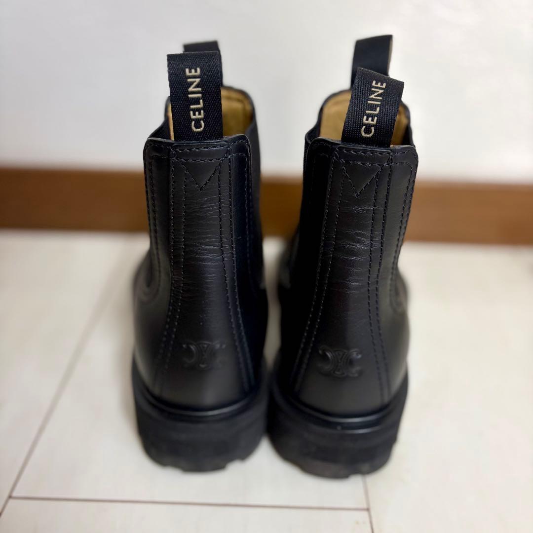 CELINE】マーガレット チェルシーブーツ 37 - メルカリ
