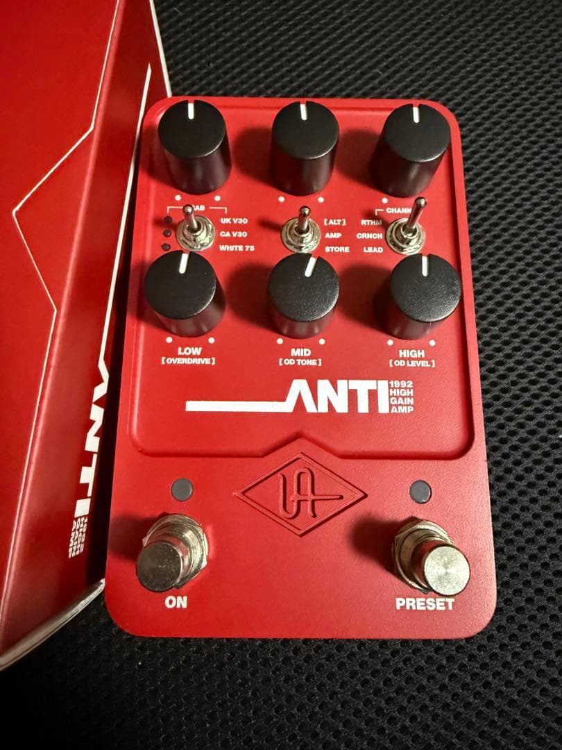ギター UAFX ANTI High Gain Amp UNIVERSAL AUDIO